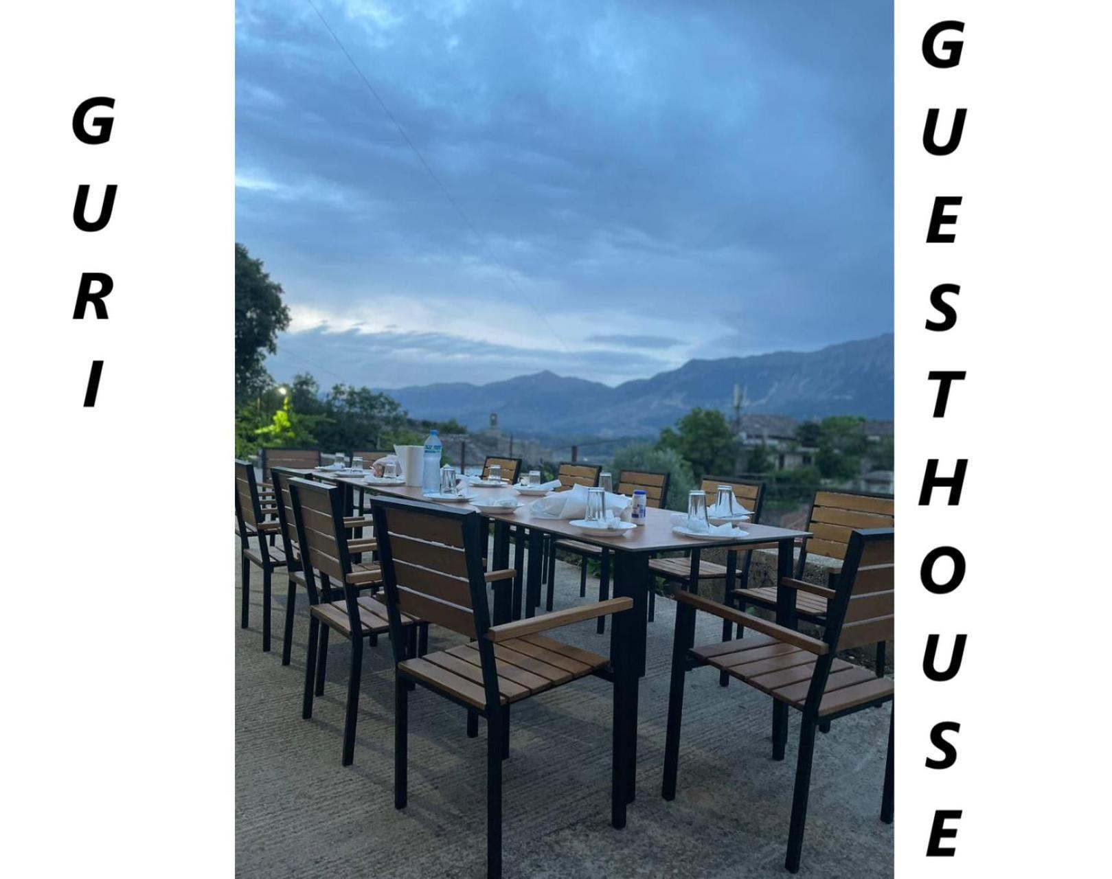 Guri Guesthouse Gjirokastra Zewnętrze zdjęcie